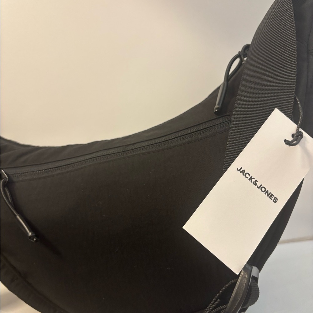 Jack & Jones Sleek Black Belt Bag